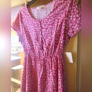 Passport Girl's Floral Dress NWT